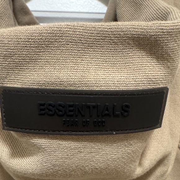 ESSENTIALS French Terry Three-Quarter Sleeve 77 Hoodie- small - Picture 5 of 9